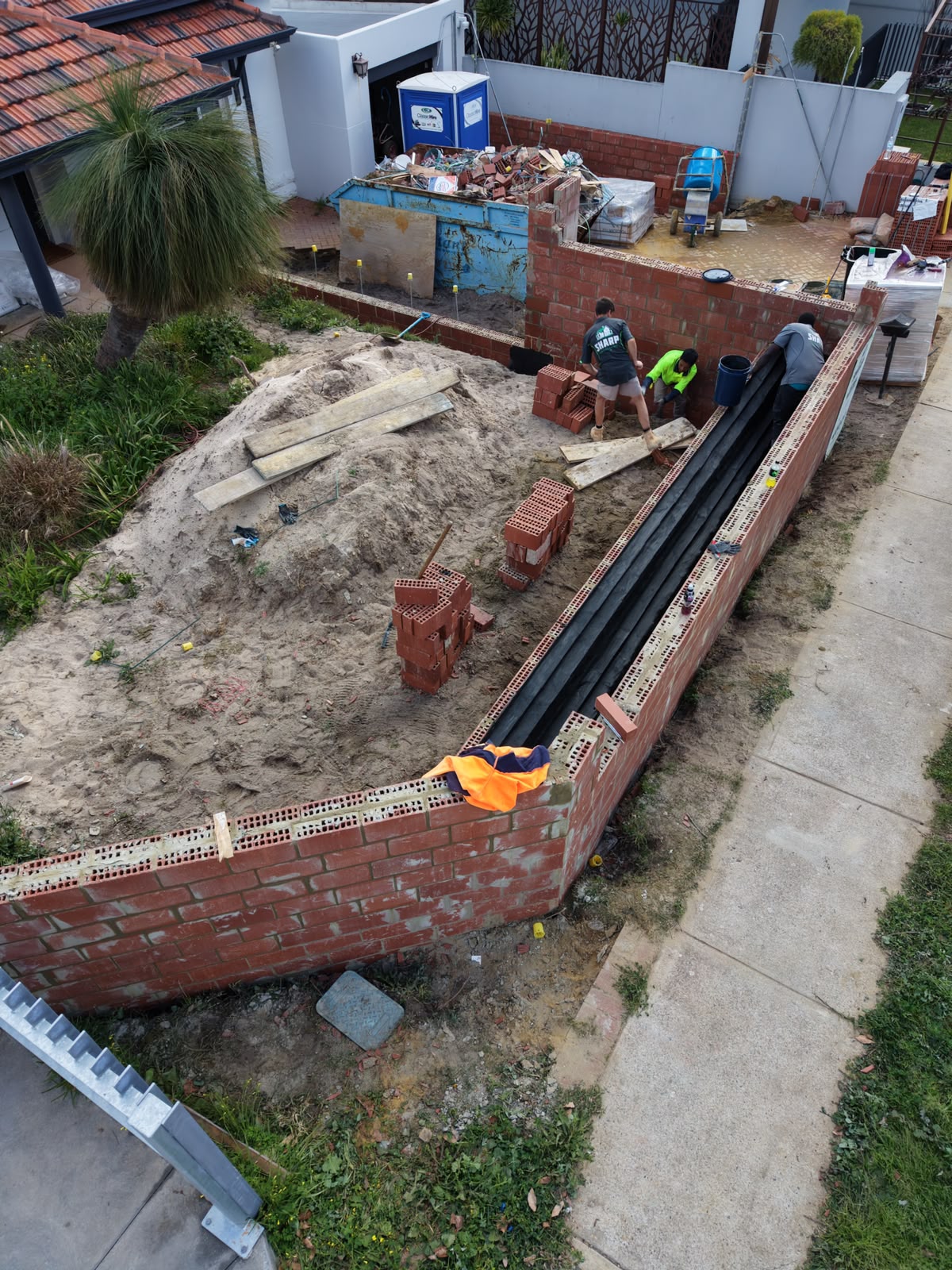 Carnaval breeze block feature wall, Coolbinia - photo 20